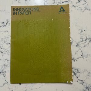 1976 Vol 8 #2 Weyerhaeuser Innovations in Paper Tom Sawyer is 100 8.5x11 booklet
